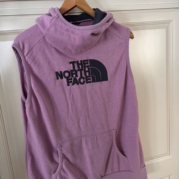 The North Face Sweaters - The North Face sleeveless hoodie women’s xl purple